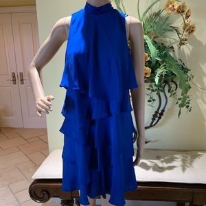 Signature by Robin bee blue Royal cocktail  dress